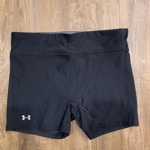 Black volleyball shorts Under armour